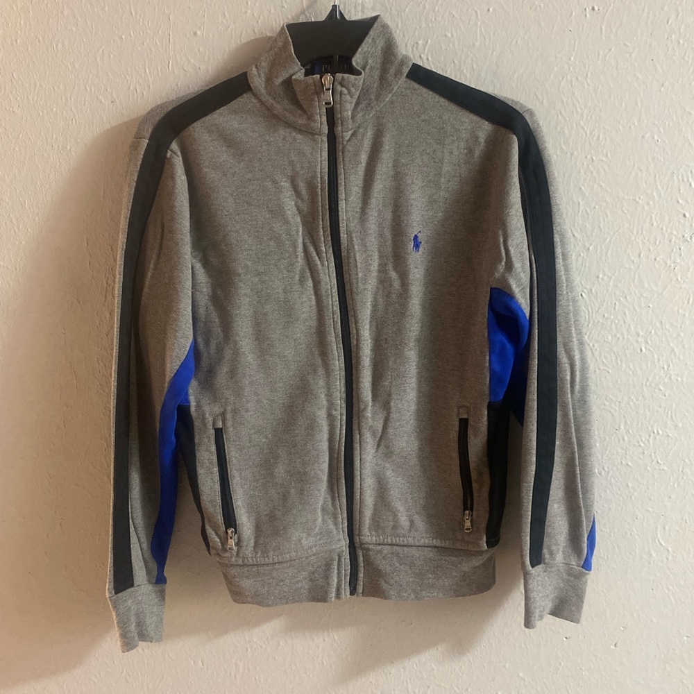 Polo sweater jacket